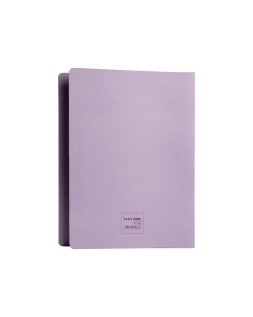 Carpeta gusanillo liderpapel folio carton azul