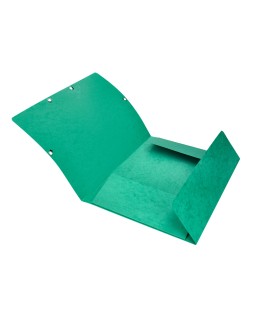 Carpeta q-connect gomas kf02168 carton simil-prespan solapas 320x243 mm verde