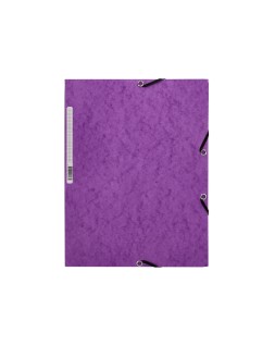 Carpeta q-connect gomas kf02171 carton simil-prespan solapas 320x243 mm violeta