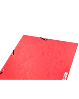 Carpeta q-connect gomas kf02174 carton simil-prespan solapas 320x243 mm colores surtidos