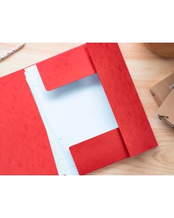 Carpeta q-connect gomas kf02174 carton simil-prespan solapas 320x243 mm colores surtidos