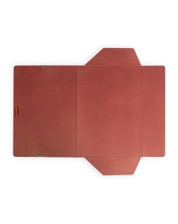 Carpeta liderpapel gomas tres solapas carton plastificado folio colores surtidos