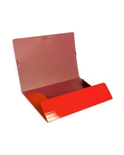 Carpeta liderpapel gomas tres solapas carton plastificado folio colores surtidos