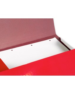 Carpeta liderpapel gomas tres solapas carton plastificado folio colores surtidos