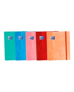 Carpeta de gomas oxford school din a4+ con solapas tapa extradura colores tendencias surtido