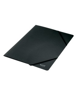 Carpeta leitz recycle gomas din a4 carton reciclabe 100% negro