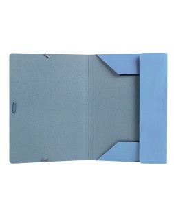 Carpeta liderpapel gomas tres solapas carton plastificado folio colores pasteles surtidos