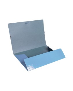 Carpeta liderpapel gomas tres solapas carton plastificado folio colores pasteles surtidos