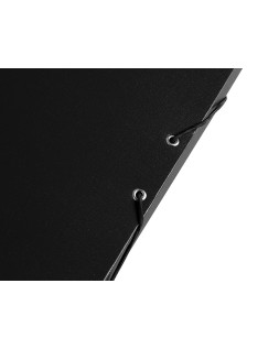 Carpeta proyectos liderpapel folio lomo 30mm carton forrado negra