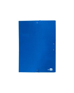 Carpeta proyectos liderpapel folio lomo 30mm carton forradoazul