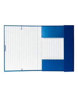 Carpeta proyectos liderpapel folio lomo 30mm carton forradoazul