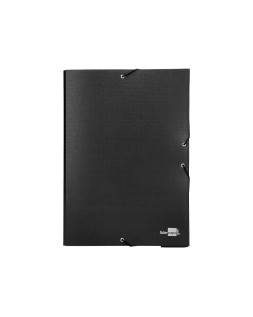 Carpeta proyectos liderpapel folio lomo 50mm carton forradonegra
