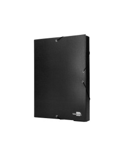 Carpeta proyectos liderpapel folio lomo 50mm carton forradonegra
