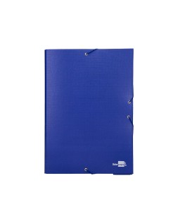 Carpeta proyectos liderpapel folio lomo 50mm carton forradoazul