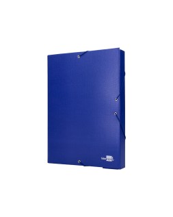 Carpeta proyectos liderpapel folio lomo 50mm carton forradoazul