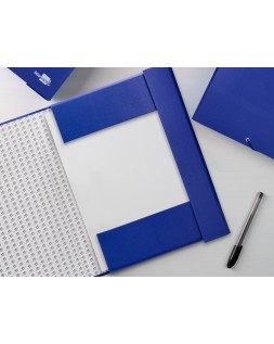 Carpeta proyectos liderpapel folio lomo 50mm carton forradoazul