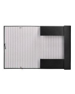 Carpeta proyectos liderpapel folio lomo 70mm carton forrado negra