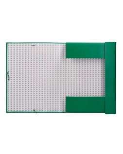 Carpeta proyectos liderpapel folio lomo 90mm carton forrado verde