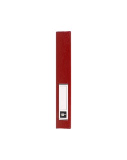 Carpeta proyectos liderpapel folio lomo 50mm carton gofrado roja