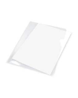 Carpeta dossier uñero plastico q-connect 180 mc folio transparente