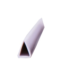 Lomera durable plastico 3 mm din a4 capacidad 30 hojas color blanco