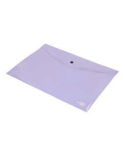 Carpeta liderpapel dossier broche polipropileno din a4 lavanda opaco 50 hojas