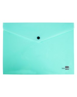 Carpeta liderpapel dossier broche polipropileno din a4 verde manzana opaco 50 hojas