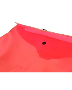 Carpeta liderpapel dossier broche 34040 polipropileno din a4 roja transparente 50 hojas