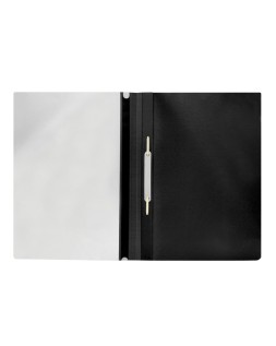 Carpeta dossier fastener plastico q-connect din a4 negra