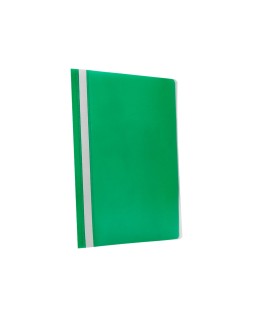 Carpeta dossier fastener plastico q-connect din a4 verde