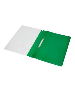 Carpeta dossier fastener plastico q-connect din a4 verde