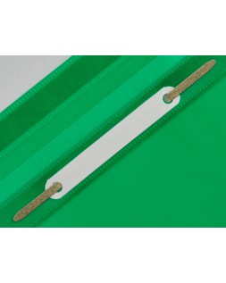Carpeta dossier fastener plastico q-connect din a4 verde