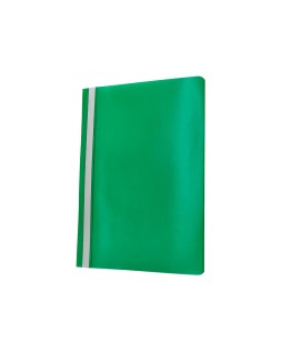 Carpeta dossier fastener plastico q-connect din a4 verde