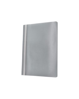 Carpeta dossier fastener plastico q-connect din a4 gris