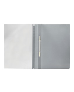 Carpeta dossier fastener plastico q-connect din a4 gris