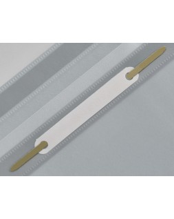 Carpeta dossier fastener plastico q-connect din a4 gris