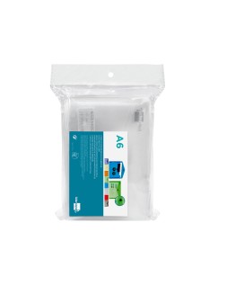 Carpeta liderpapel dossier broche 44234 polipropileno din a6 transparente translucido