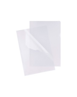 Carpeta esselte dossier uñero plastico folio transparente 110 micras