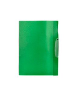 Carpeta beautone dossier pinza lateral 48383 polipropildin a4 verde pinza giratoria -pack de 10 retractilado