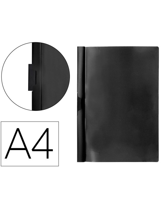 Carpeta beautone dossier pinza lateral 35365 polipropildin a4 negra 25 h. Pinza desli-pack de 10 retractilado