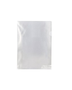 Carpeta q-connect dossier uñero plastico folio transparente 110 micras