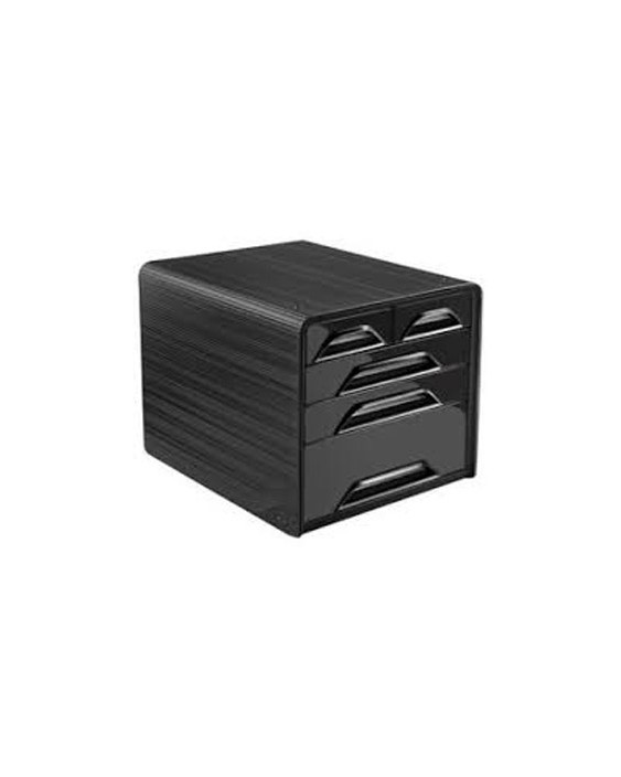 Fichero cajones de sobremesa cep 5 cajones mixtos negro/negro 360x288x270 mm