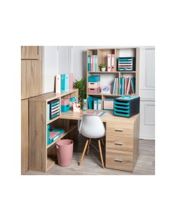 Fichero cajones de sobremesa exacompta skandi din a4+ polipropileno reciclado 6 cajones colores surtidos