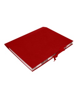 Carpeta fuelle liderpapel folio carton forrado burdeos