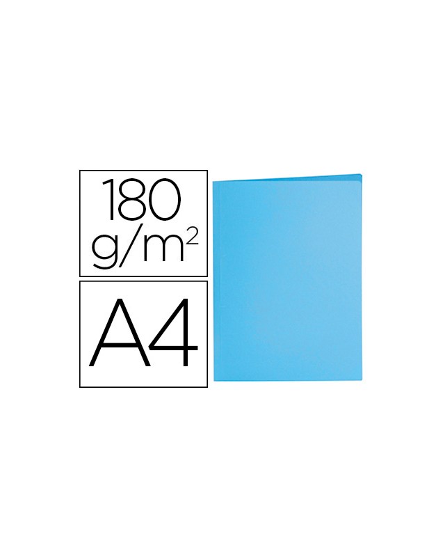 Subcarpeta liderpapel a4 azul pastel 180g/m2