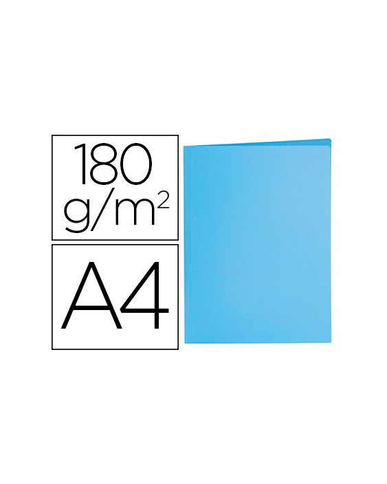 Subcarpeta liderpapel a4 azul pastel 180g/m2