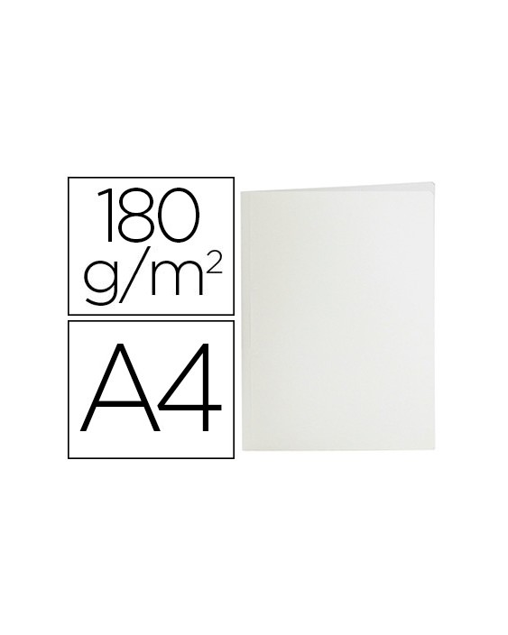 Subcarpeta liderpapel a4 blanco 180g/m2