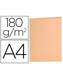 Subcarpeta liderpapel a4 naranja pastel 180g/m2