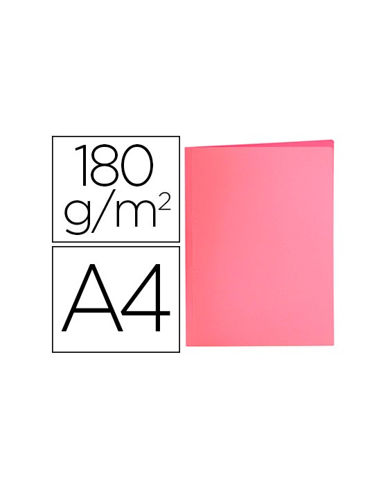 Subcarpeta liderpapel a4 rosa pastel 180g/m2