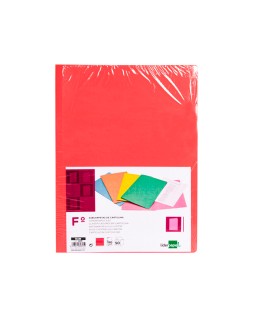 Subcarpeta liderpapel folio rojo pastel 180g/m2